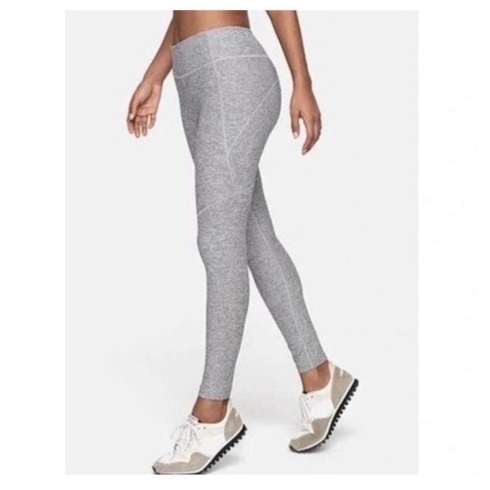 Outdoor Voices Heather Grey Cloudknit Leggings